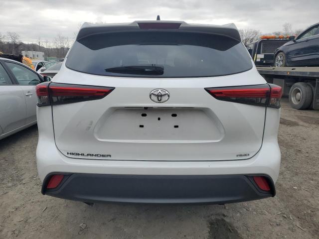  TOYOTA HIGHLANDER 2022 Белый