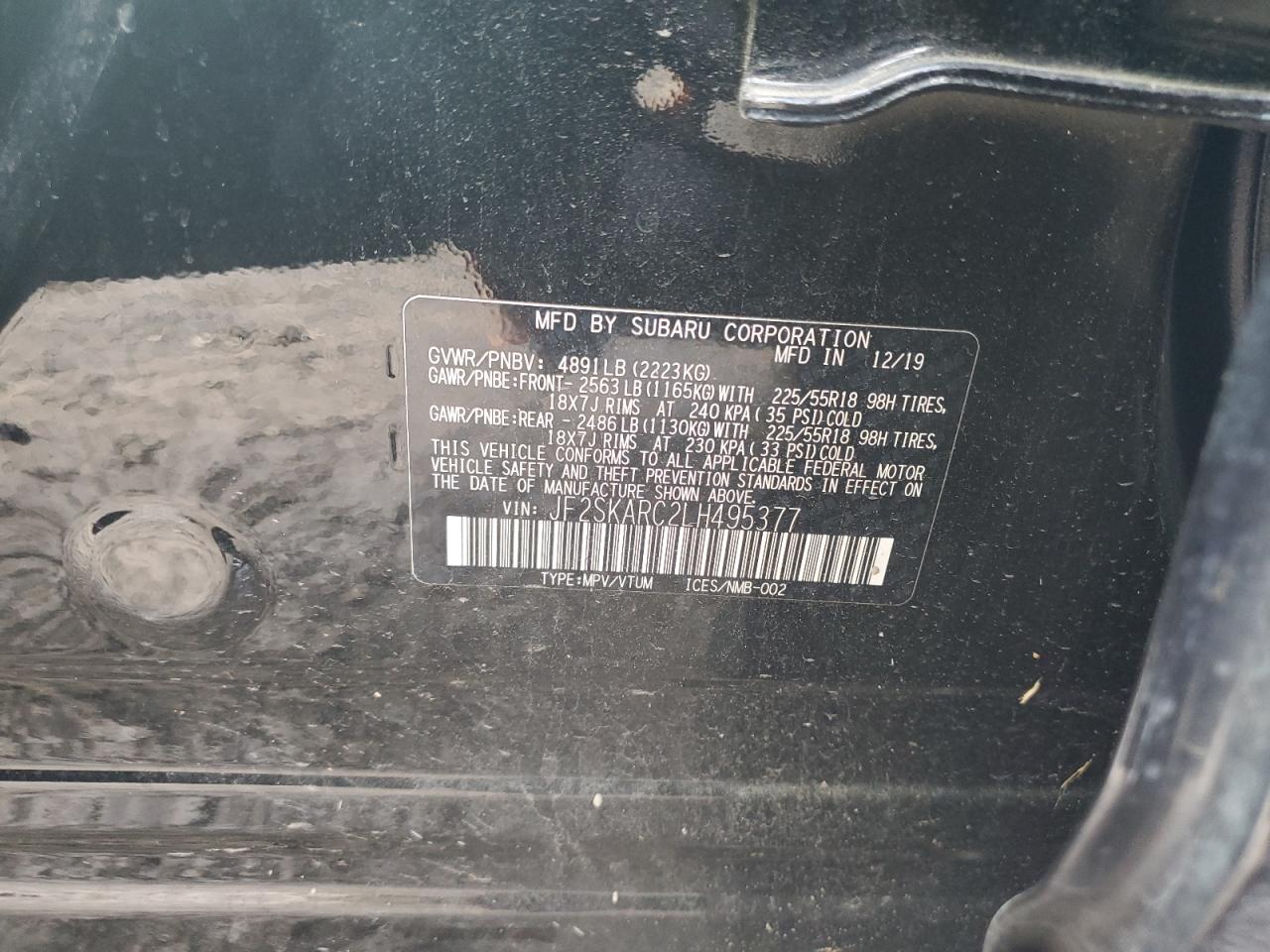 2020 Subaru Forester - Image 15