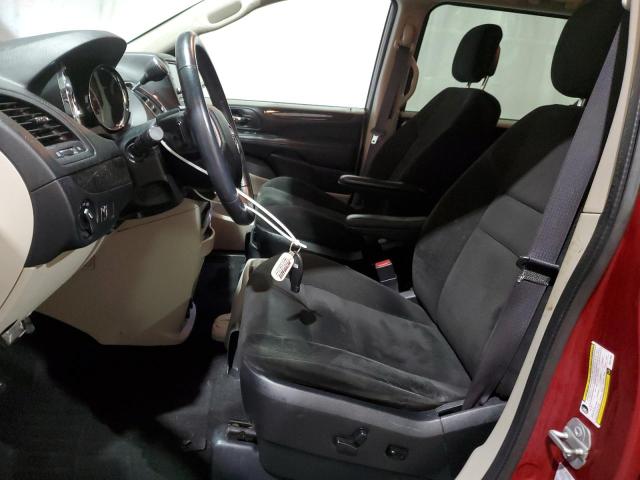  DODGE CARAVAN 2016 Czerwony