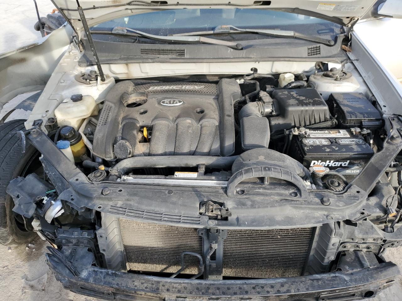 2008 Kia Optima Lx VIN: KNAGE123X85241976 Lot: 42587905