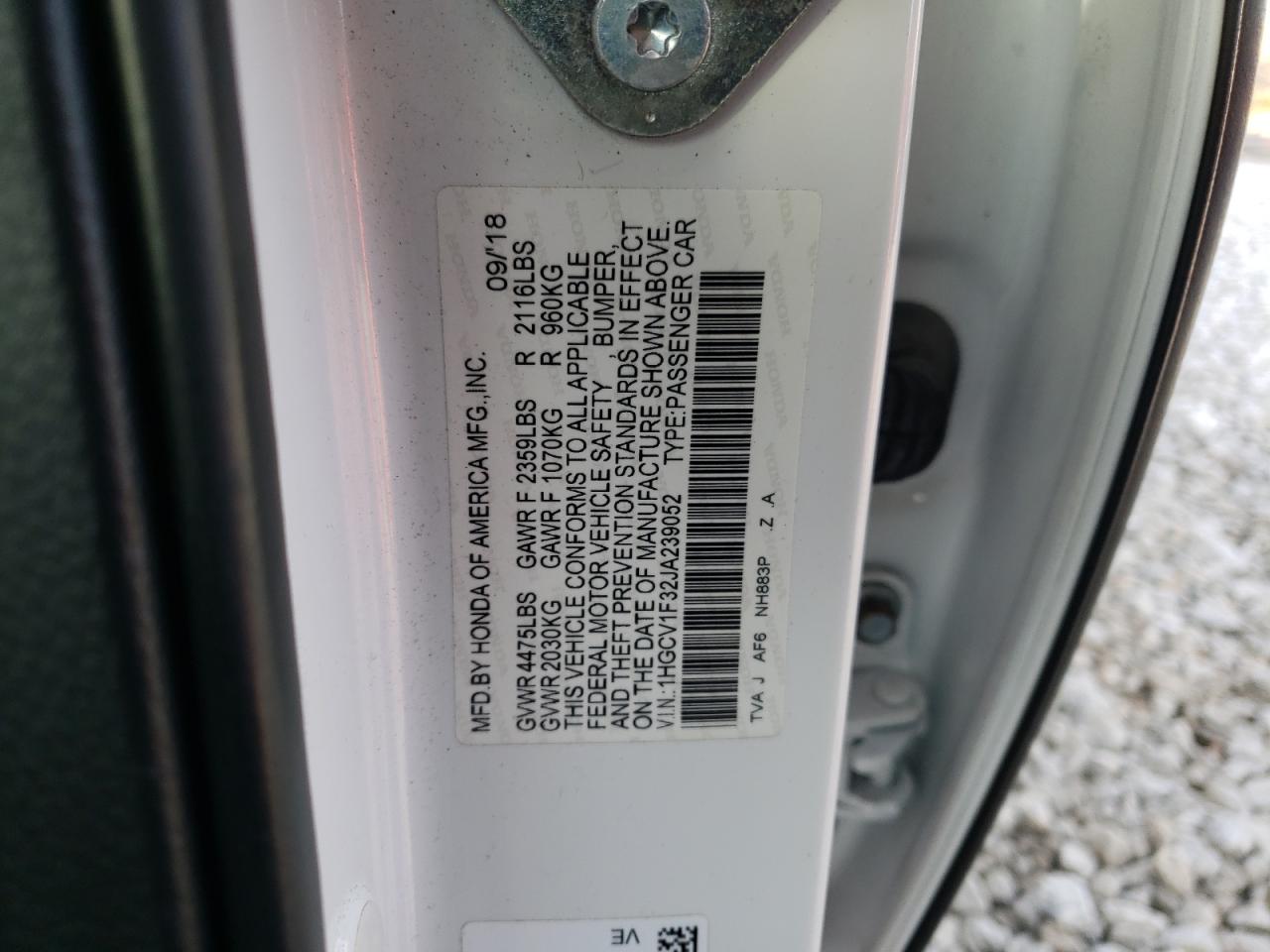 2018 Honda Accord - Image 12