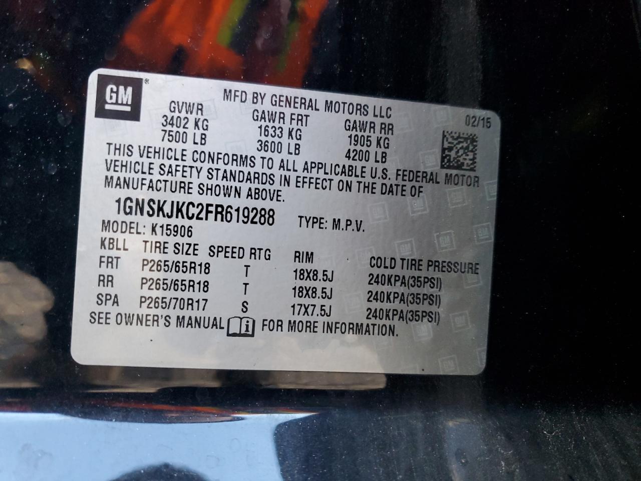 2015 Chevrolet Suburban - Image 13