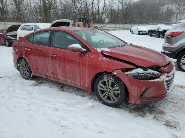 Седани HYUNDAI ELANTRA 2017 Червоний