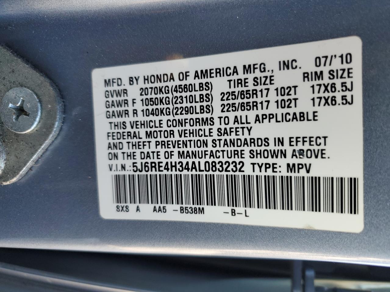 2010 Honda CR-V - Image 15