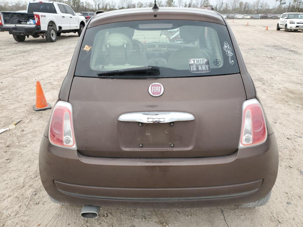 2013 Fiat 500 Pop VIN: 3C3CFFAR7DT665079 Lot: 87842995