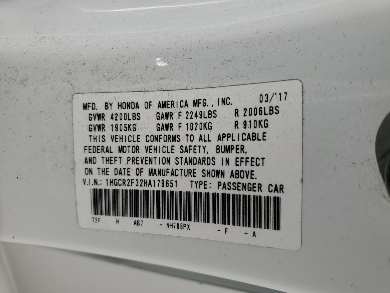 2017 Honda Accord - Image 13