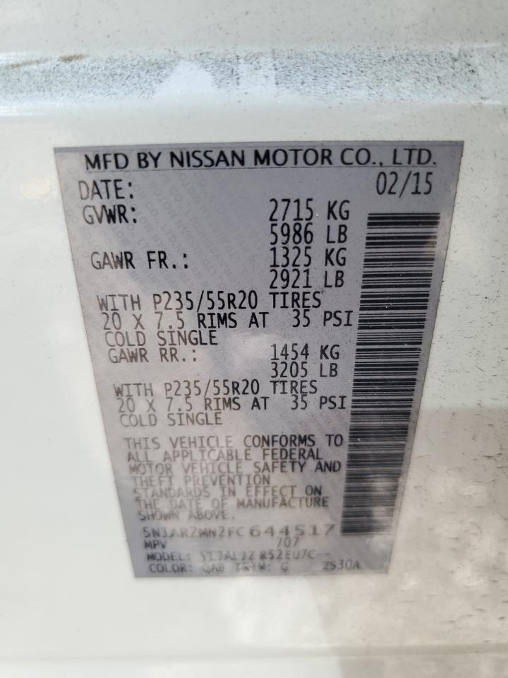 2015 Nissan Pathfinder - Image 14