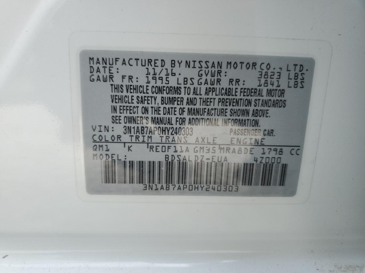 2017 Nissan Sentra - Image 12