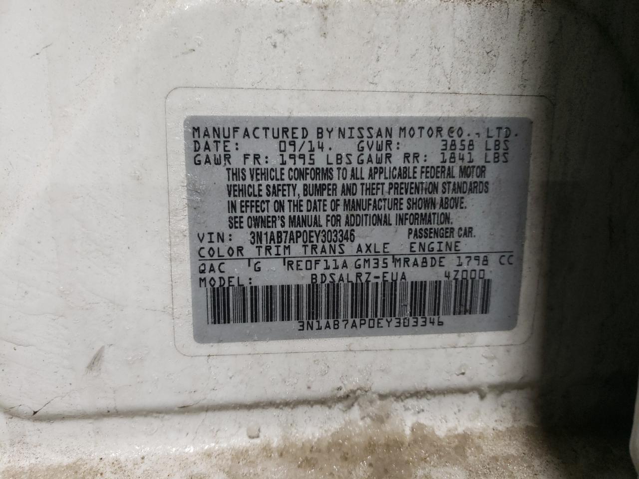 2014 Nissan Sentra - Image 13