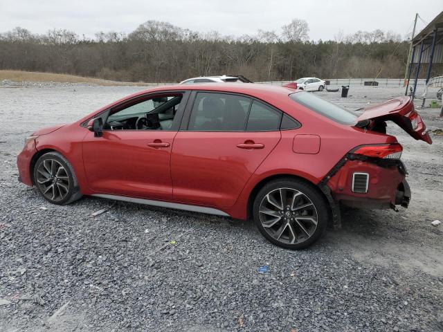  TOYOTA COROLLA 2020 Красный