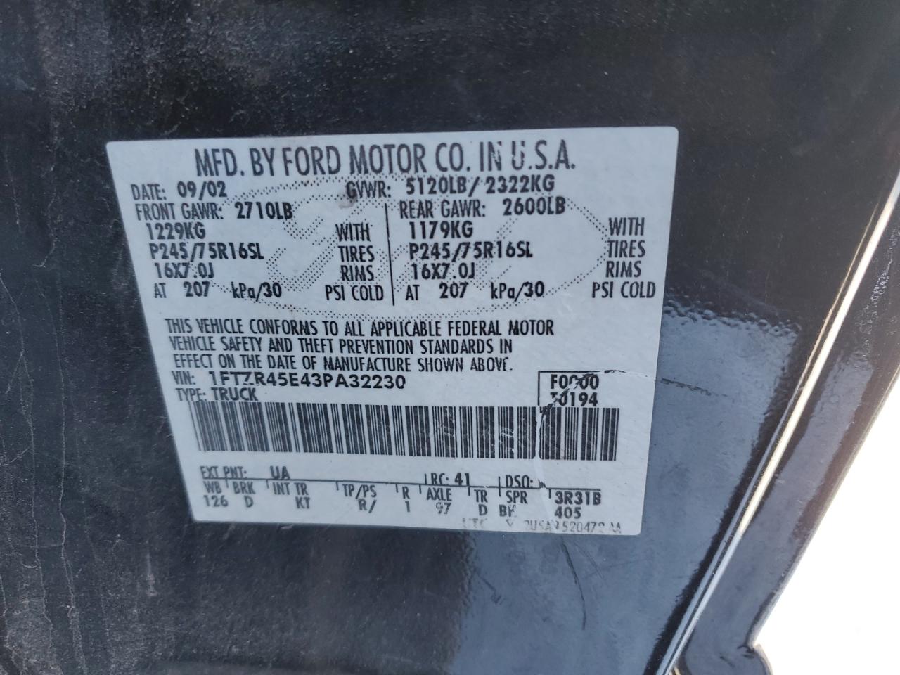 2003 Ford Ranger - Image 13