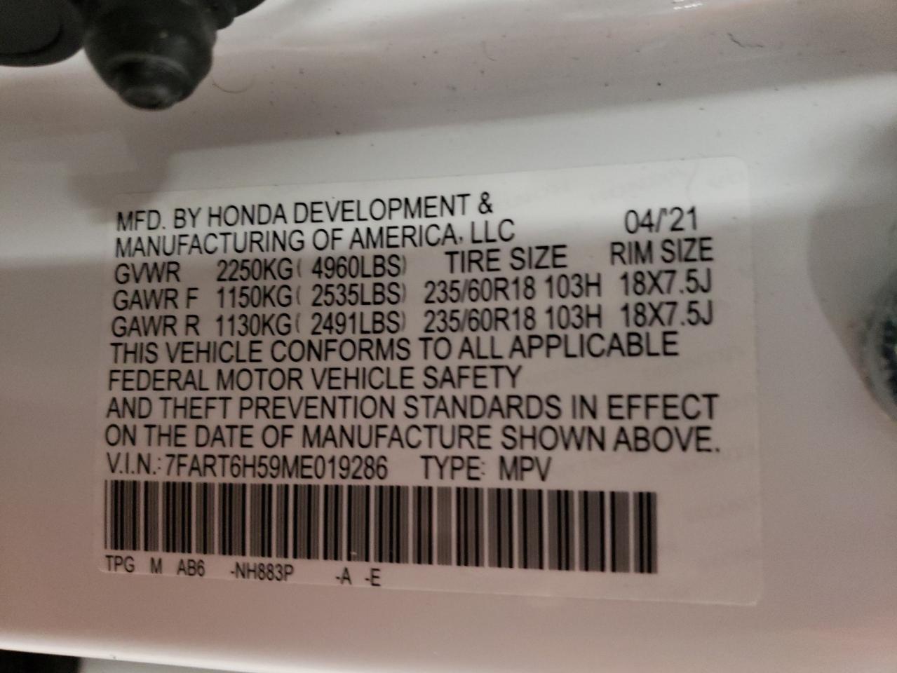 2021 Honda CR-V - Image 13