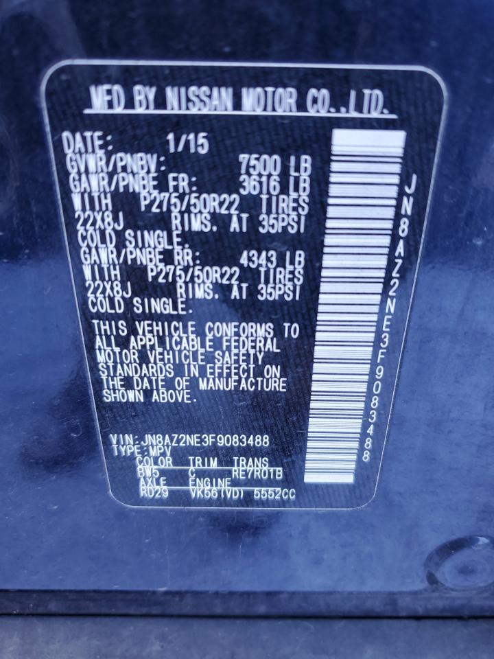 2015 Infiniti QX80 - Image 13