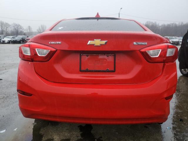 Седаны CHEVROLET CRUZE 2017 Красный