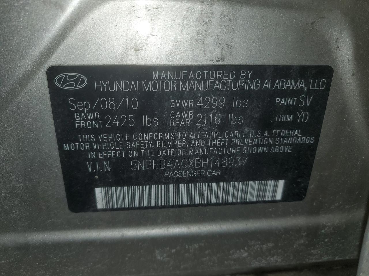 2011 Hyundai Sonata - Image 15