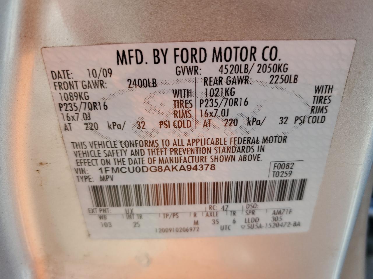 2010 Ford Escape - Image 13