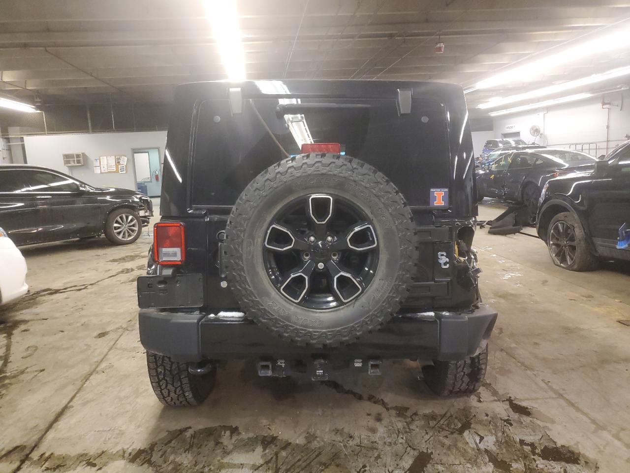 2017 Jeep Wrangler Unlimited Sahara VIN: 1C4BJWEG2HL646651 Lot: 87596825
