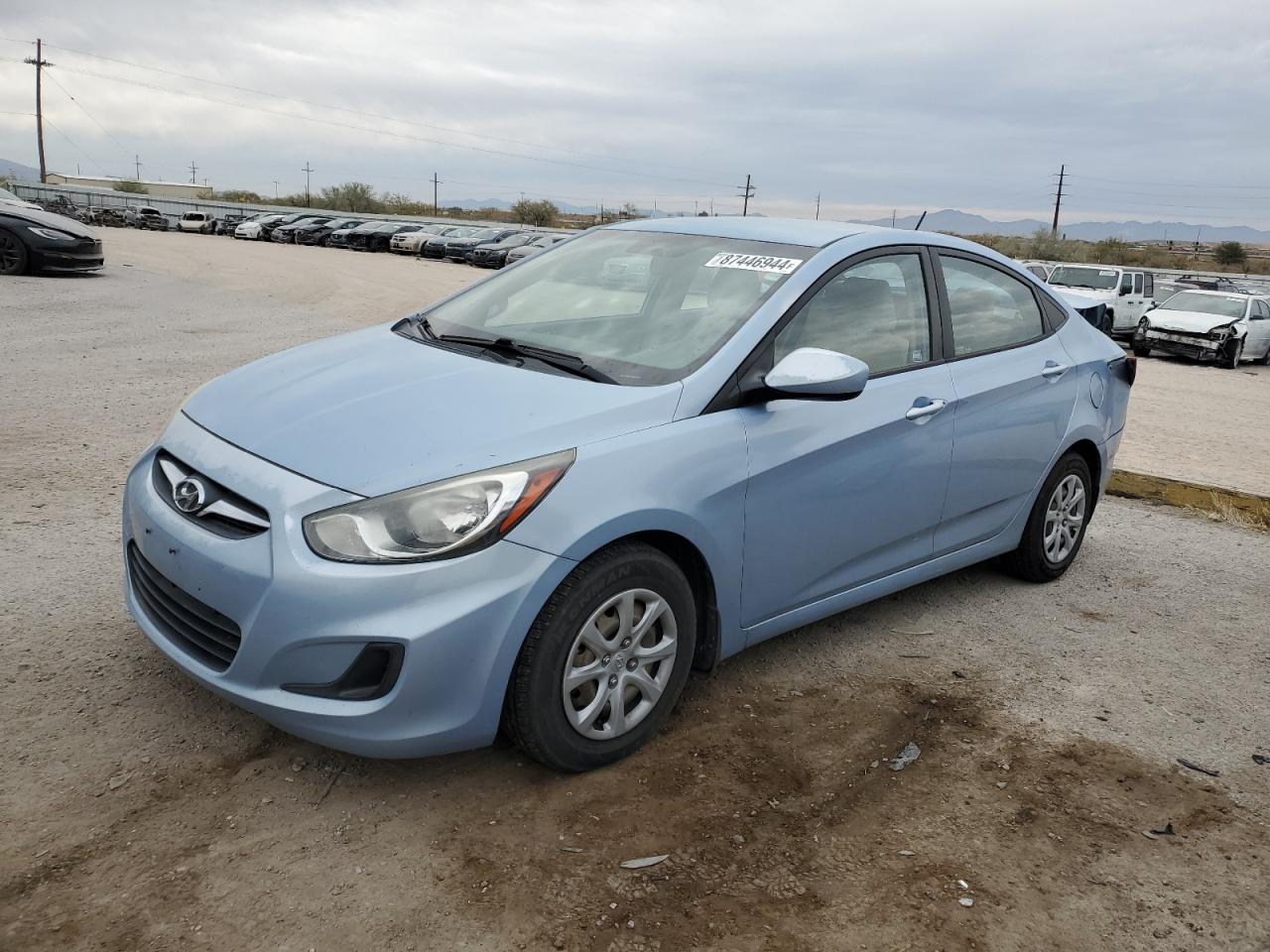 VIN KMHCT4AE2DU318430 2013 HYUNDAI ACCENT no.1