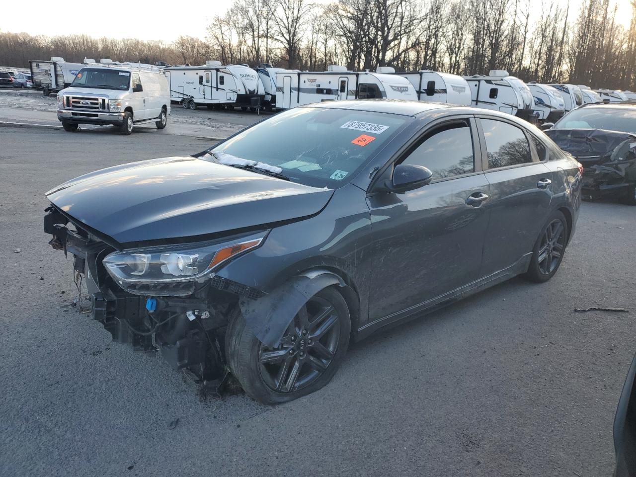 2021 Kia Forte Gt Line იყიდება Glassboro-ში, NJ - Front End