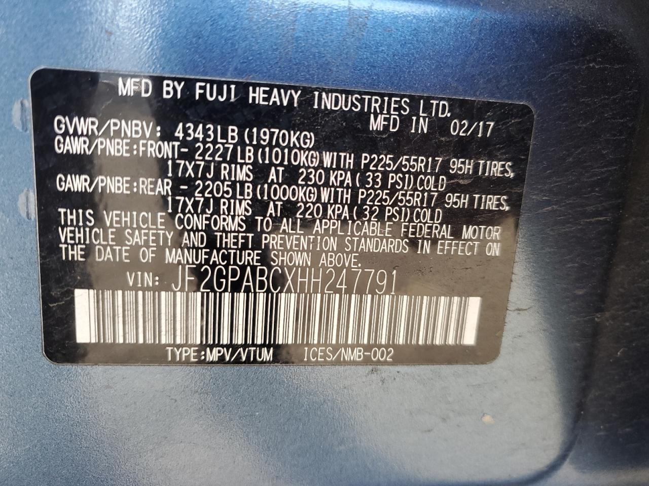 2017 Subaru XV - Image 13
