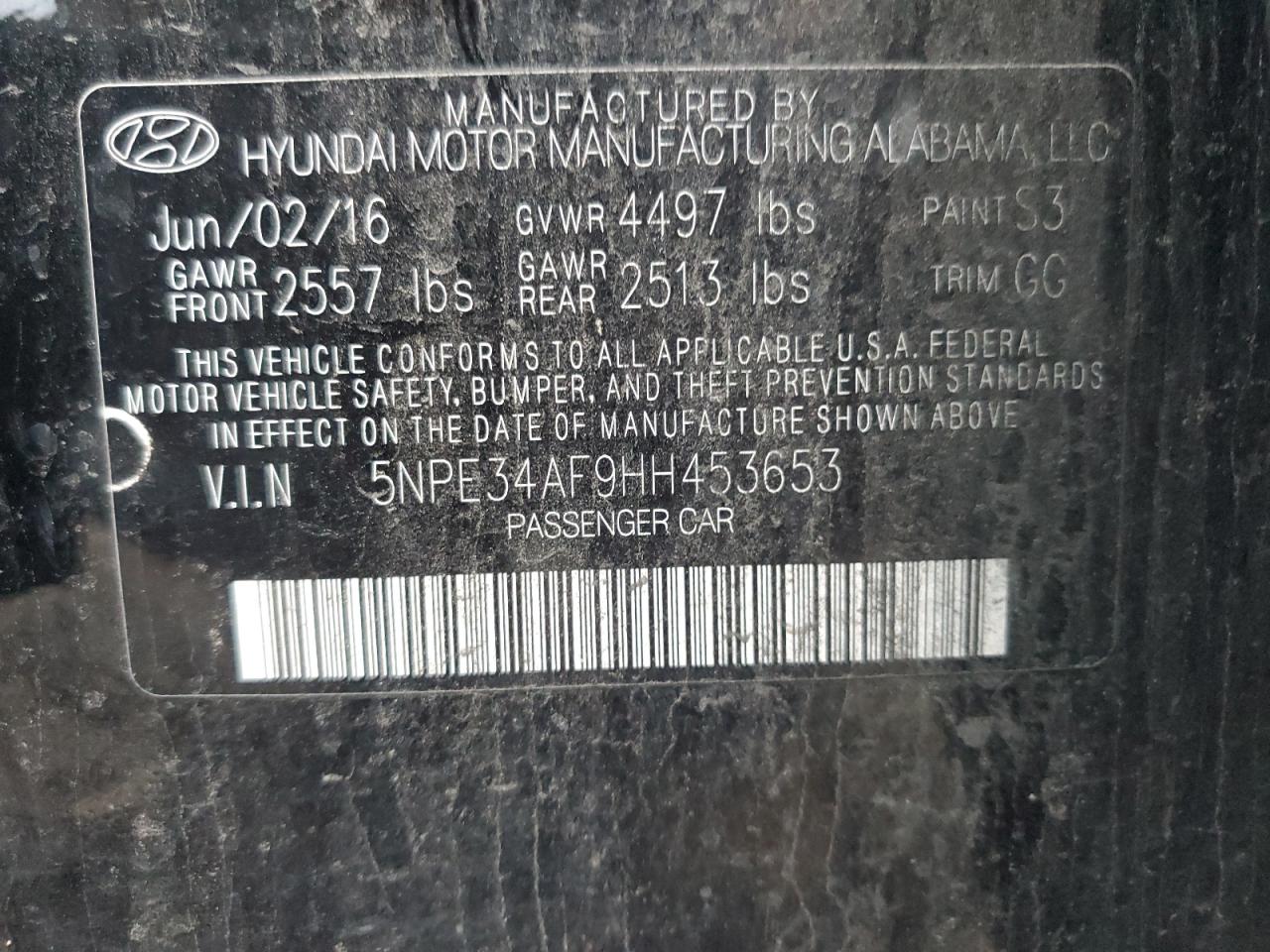 2017 Hyundai Sonata - Image 13