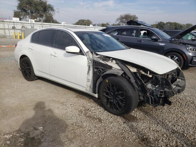  INFINITI G37 2012 White