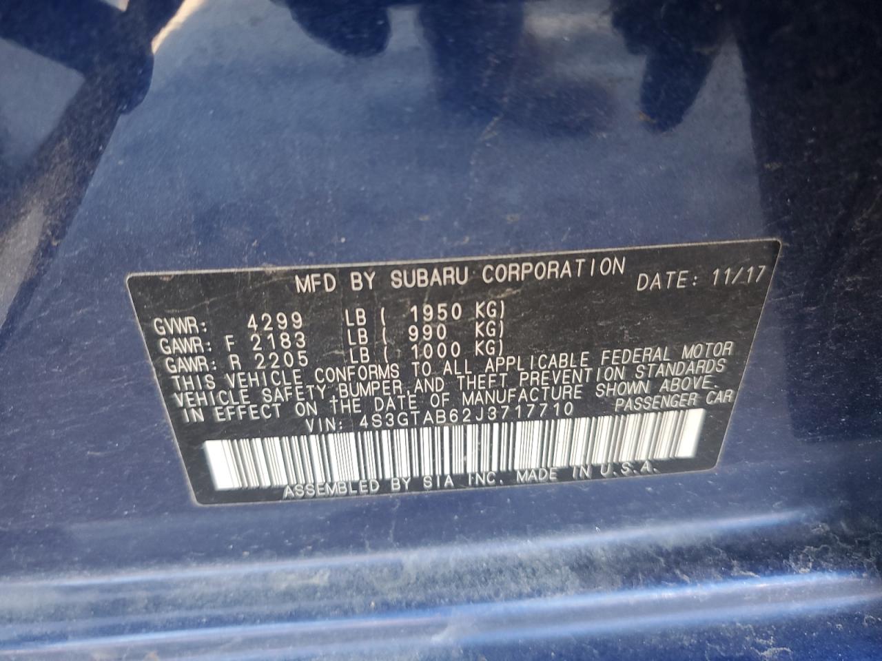 2018 Subaru Impreza - Image 12