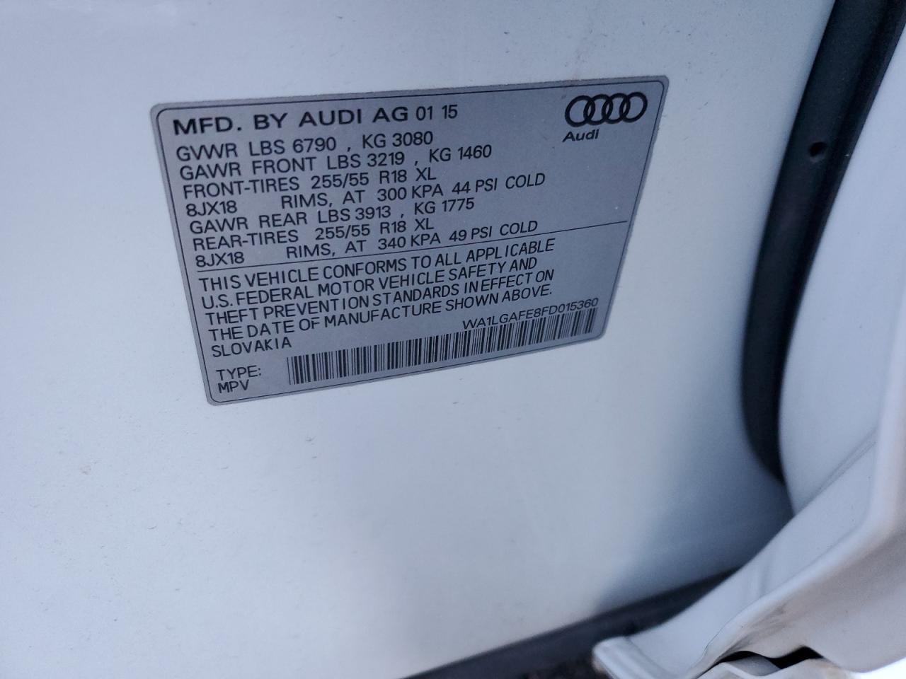 2015 Audi Q7 - Image 14