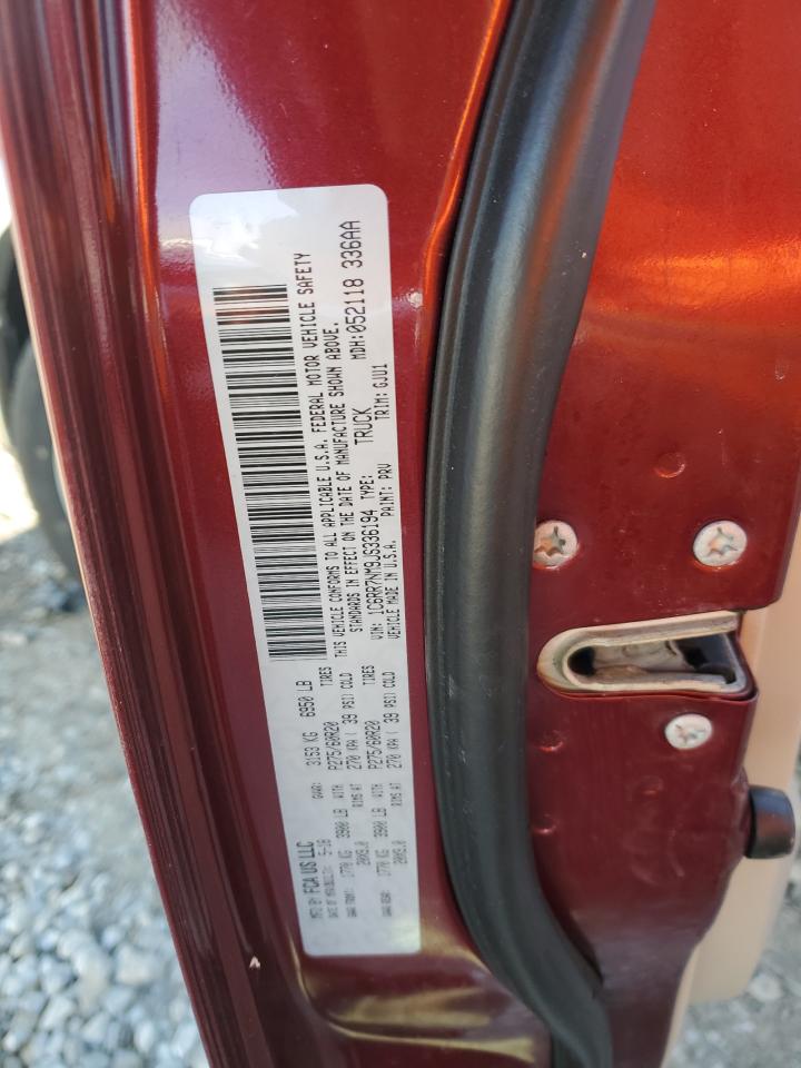 2018 Ram 1500 Laramie VIN: 1C6RR7NM9JS336194 Lot: 42415675