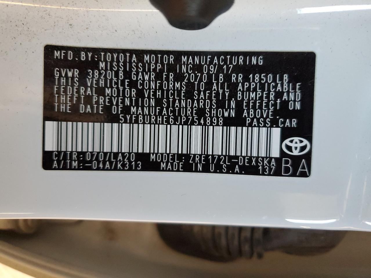 2018 Toyota Corolla - Image 12