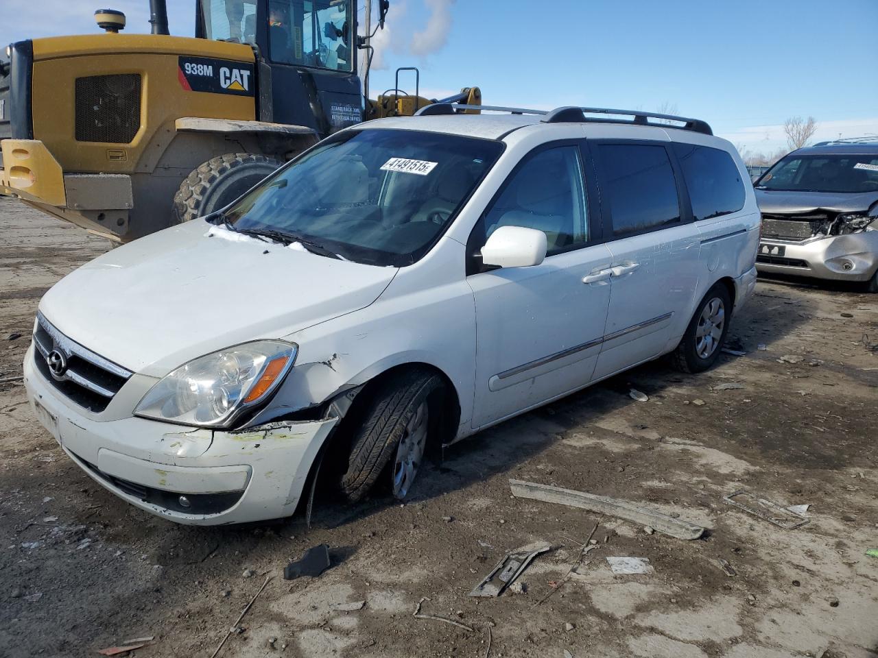 2007 Hyundai Entourage Gls de vânzare în Dyer, IN - Side