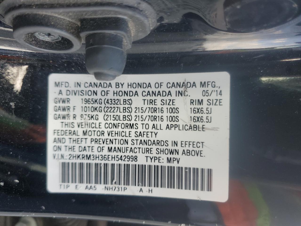 2014 Honda CR-V - Image 15