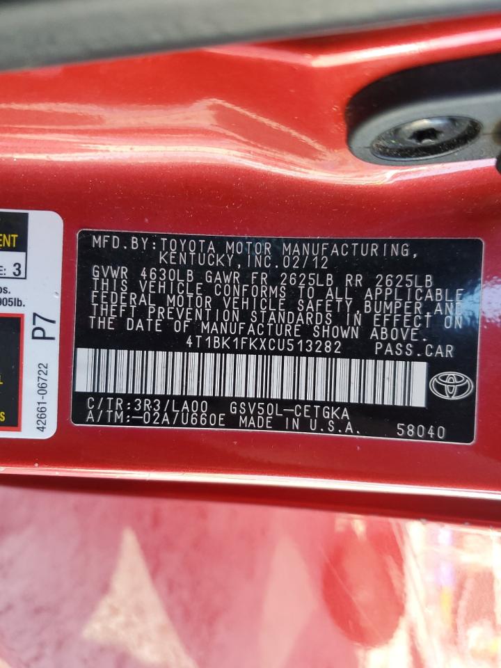 2012 Toyota Camry - Image 13