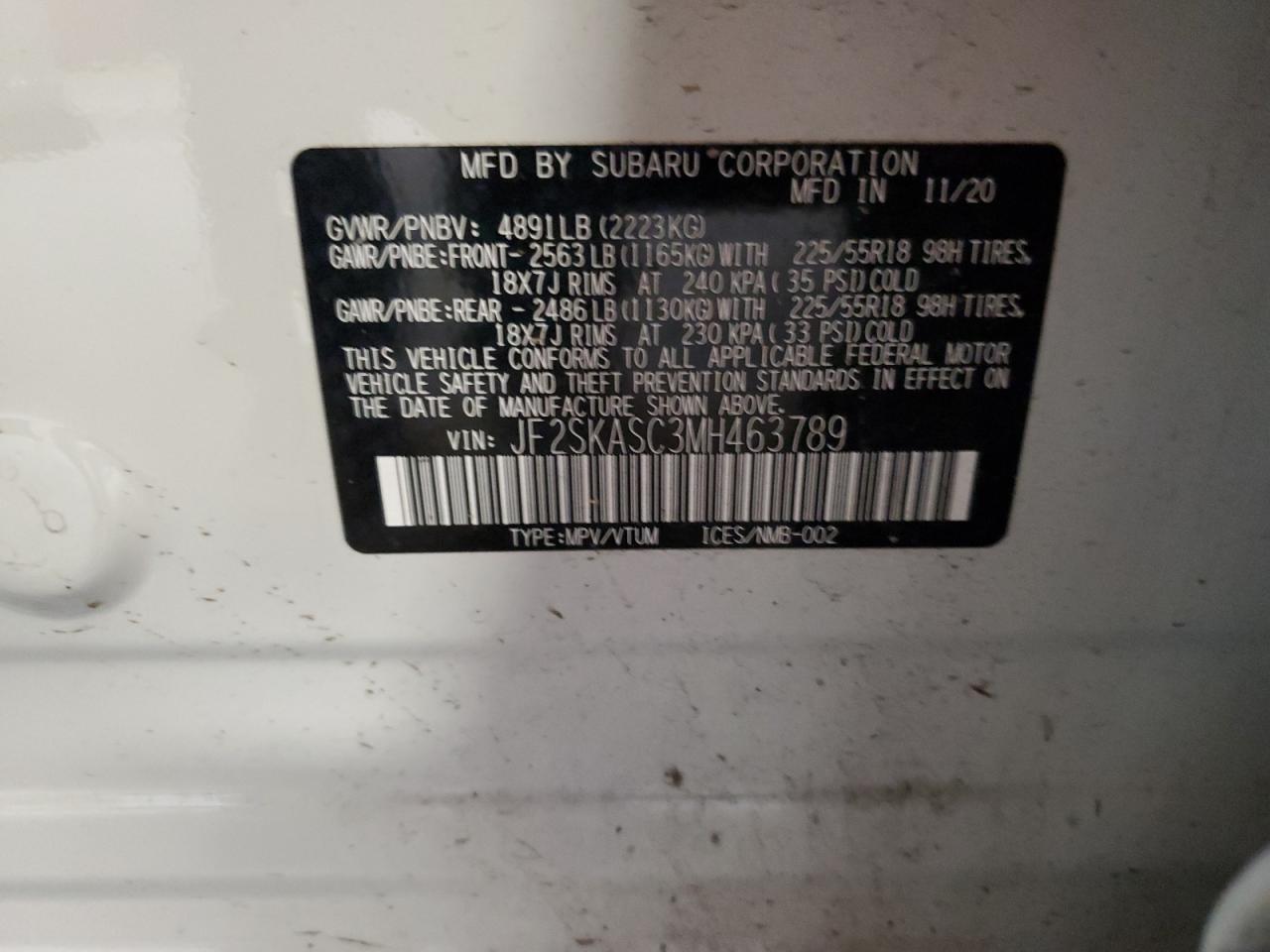2021 Subaru Forester - Image 13