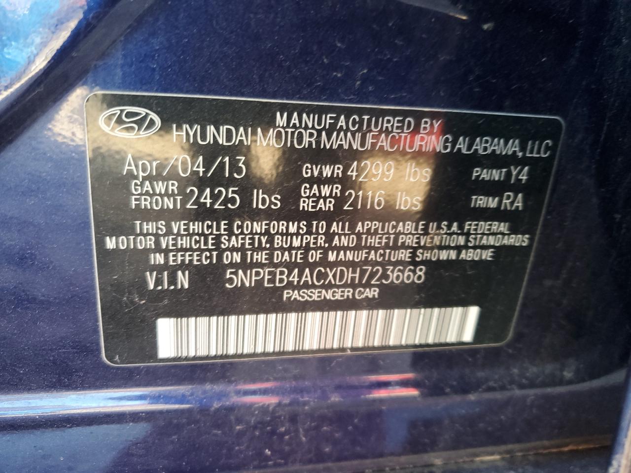 2013 Hyundai Sonata - Image 12