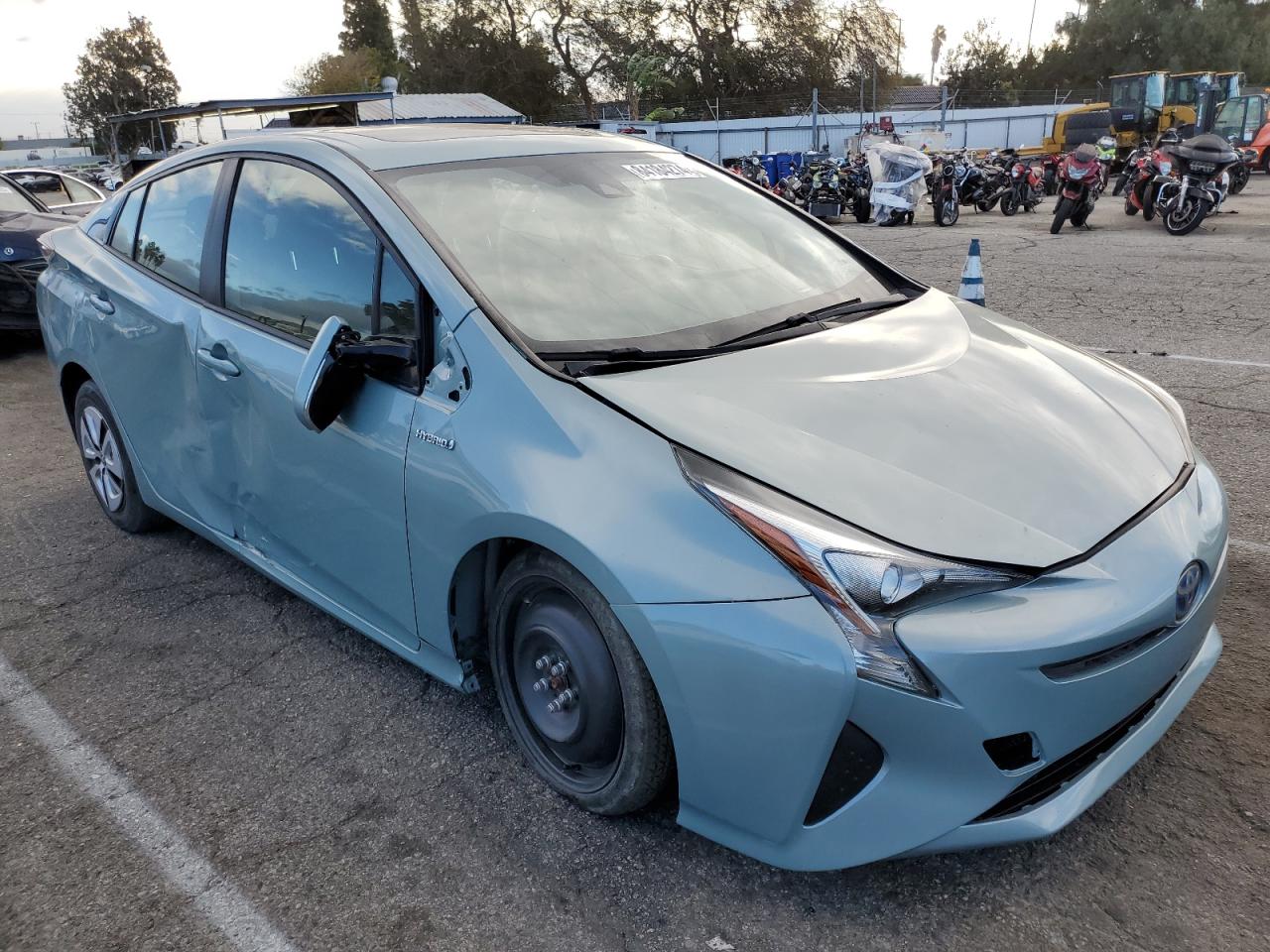 VIN JTDKARFU1H3044605 2017 TOYOTA PRIUS no.4