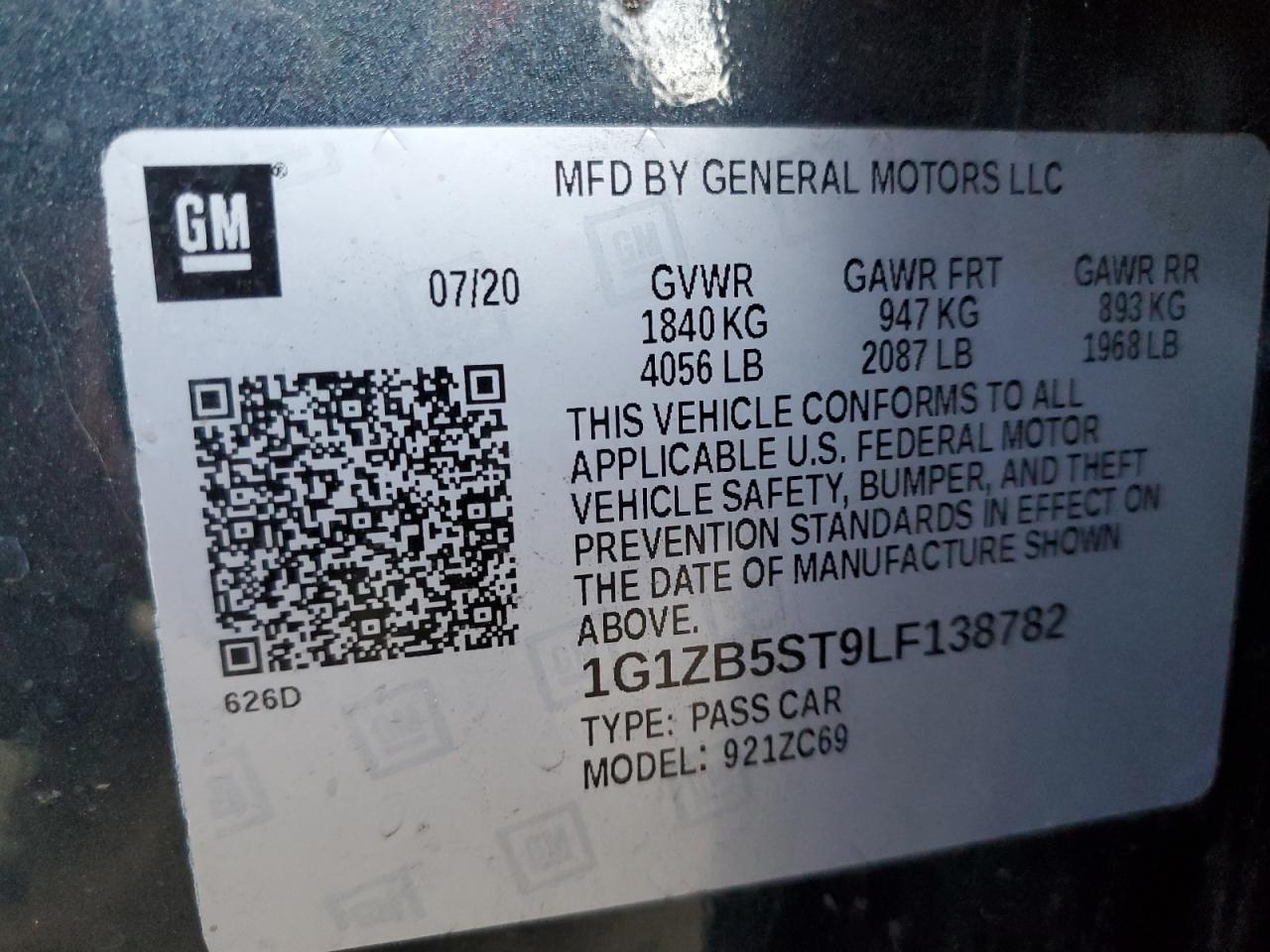 2020 Chevrolet Malibu - Image 10