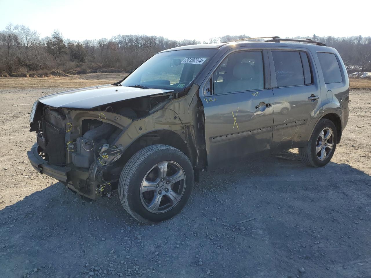 VIN 5FNYF4H79DB071862 2013 HONDA PILOT no.1