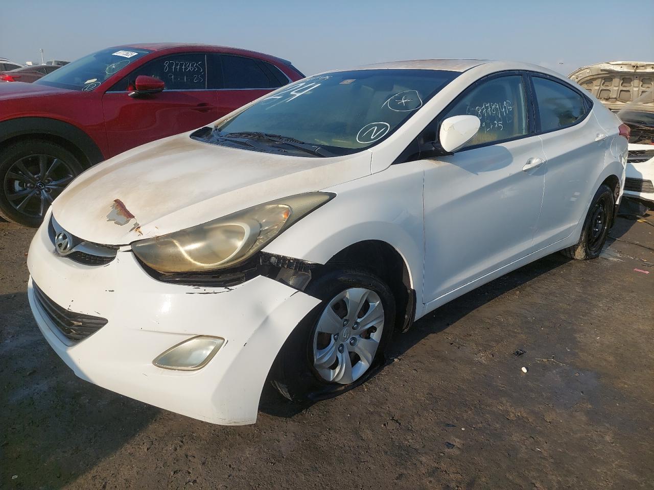 KMHDG41C2EU853945 - 2014 Hyundai ELENTRA - #87789495