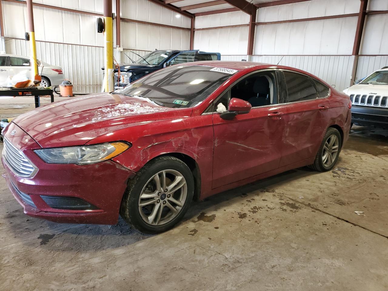 VIN 3FA6P0HD9JR159992 2018 FORD FUSION no.1