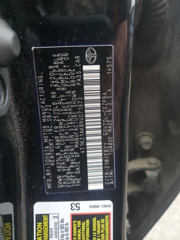 2022 Toyota Camry - Image 12