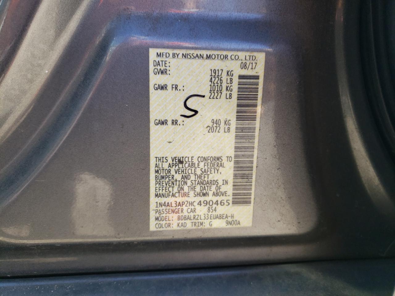 2017 Nissan Altima - Image 14