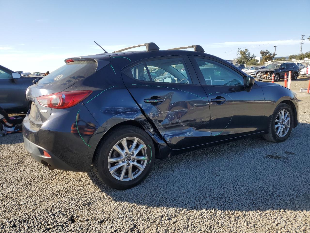 VIN JM1BM1J75G1318408 2016 MAZDA 3 no.3