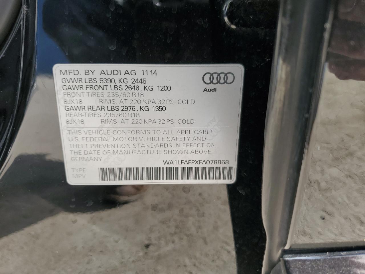 2015 Audi Q5 - Image 13