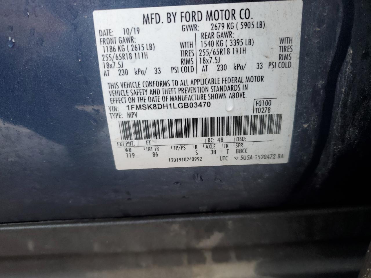 2020 Ford Explorer - Image 14