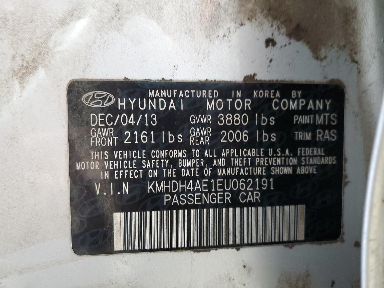2014 Hyundai Elantra - Image 12
