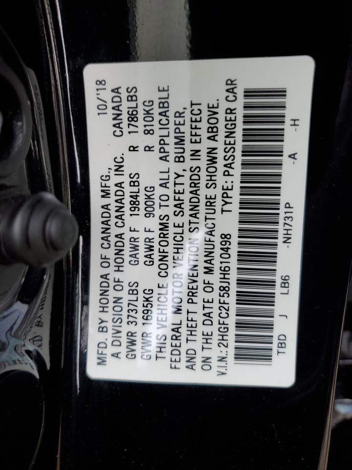 2018 Honda Civic - Image 14