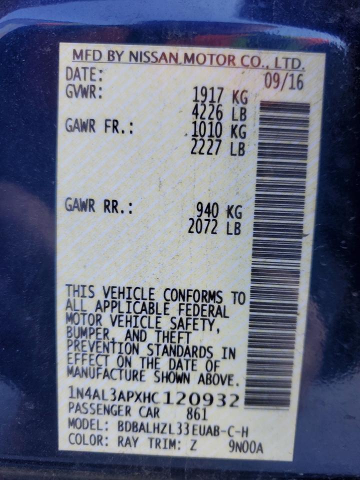 2017 Nissan Altima - Image 13