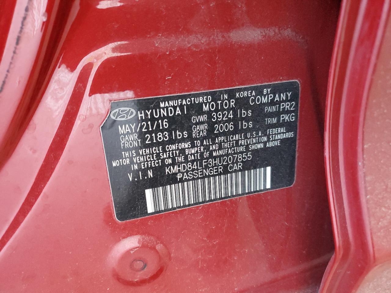 2017 Hyundai Elantra - Image 12