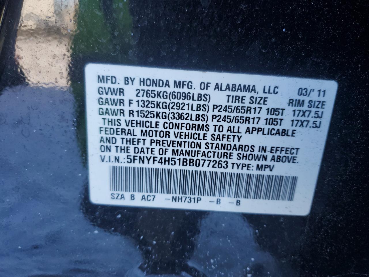 2011 Honda Pilot - Image 13